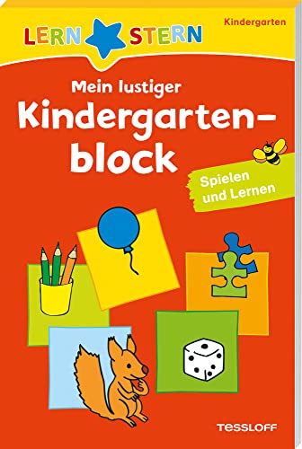 LERNSTERN Mein lustiger Kindergartenblock Spielen und...
