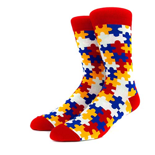 Puzzleteile-Socken
