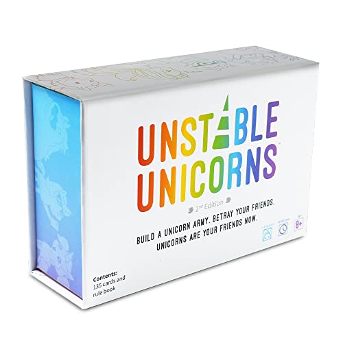 Unstable Unicorns-Spiel für 2-8 Spieler