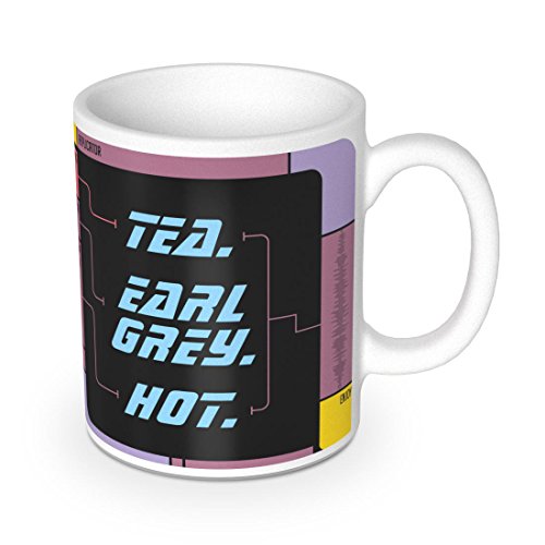 Tea. Earl Grey. Hot. Star Trek-Tasse