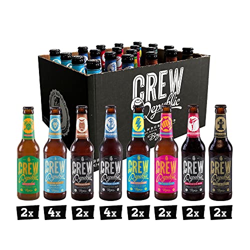 CREW REPUBLIC® Craft Bier Mix Probierset | World Beer...