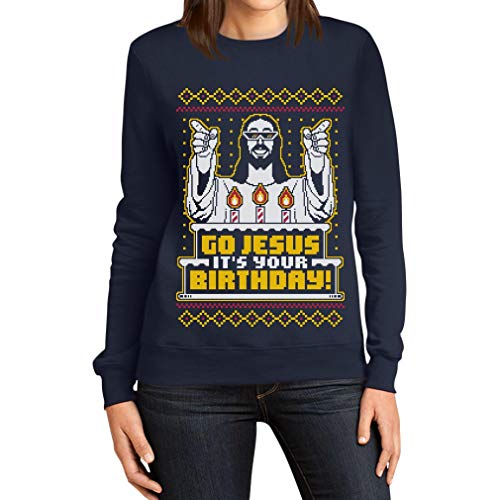 Damen-Sweatshirt JESUS BIRTHDAY