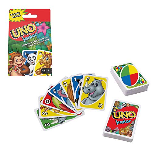 Mattel Games GKF04 - UNO Junior Kartenspiel mit...