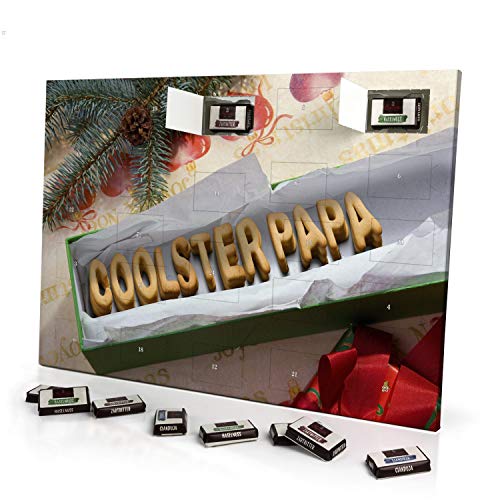printplanet - Adventskalender mit Namen Coolster Papa -...
