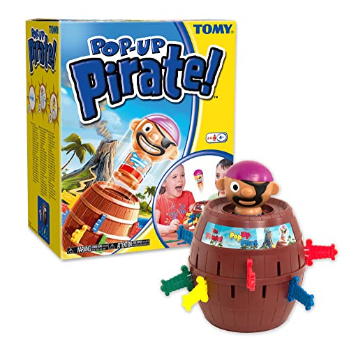 TOMY T7028A1 Kinderspiel 'Pop Up Pirate', Hochwertiges...