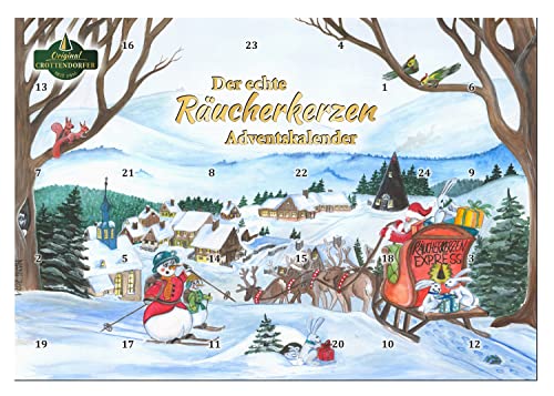 Crottendorfer Räucherkerzen-Adventskalender 2019