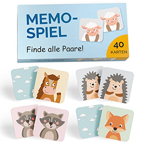 GLÜCKSWOLKE Memo - Spiel I Für Kinder ab 2 bis 6...