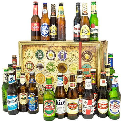 Geschenkset mit Bier aus aller Welt
