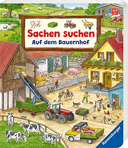 Sachen suchen: Auf dem Bauernhof - Wimmelbuch ab 2...