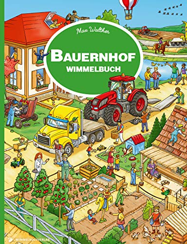 Bauernhof Wimmelbuch: Kinderbücher ab 2 Jahre:...