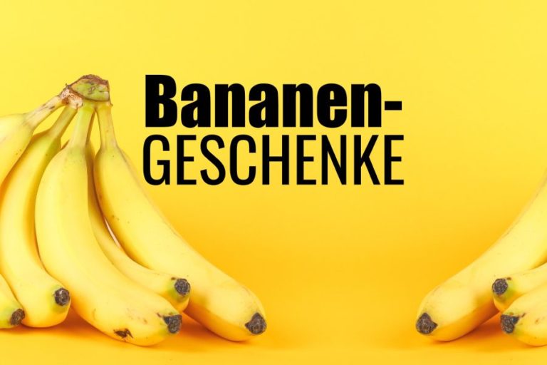 🍌 18 Lustige Bananen-Geschenke | Geschenkelister.de